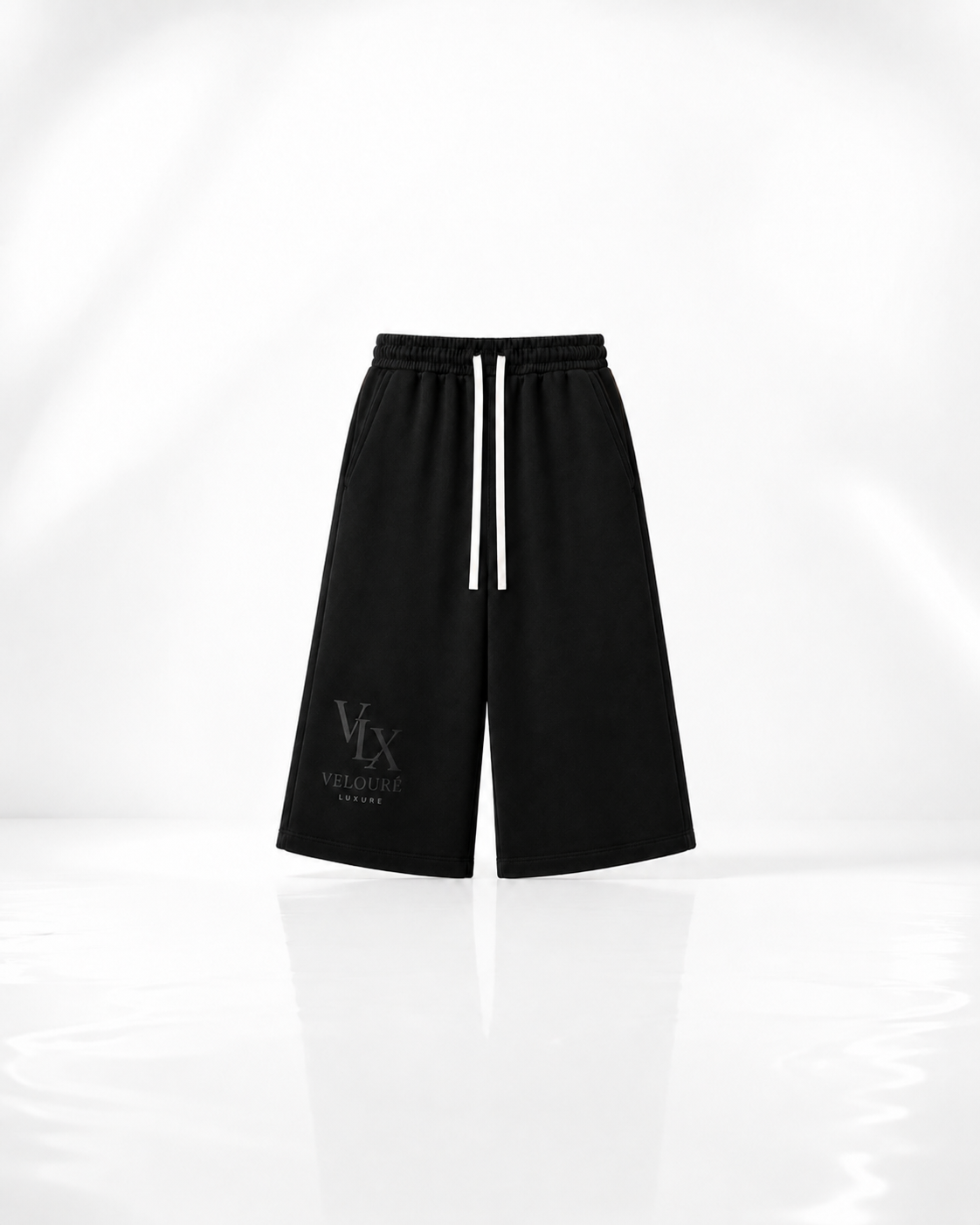 VLX Longline 3/4 Shorts — Noir