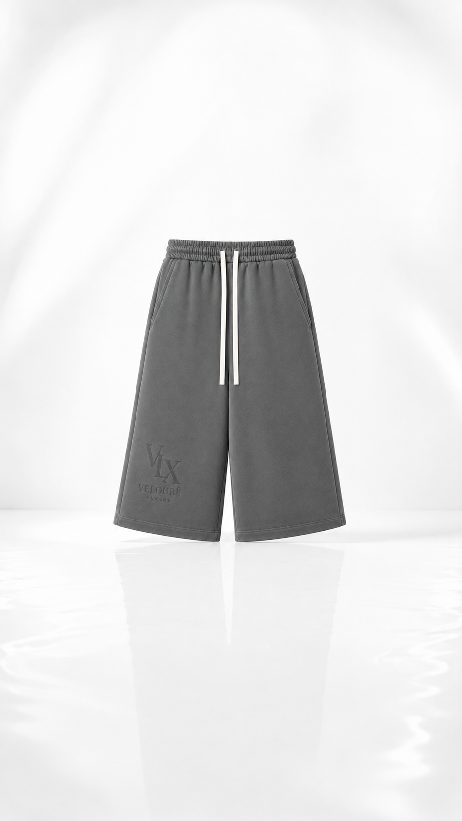 VLX Longline 3/4 Shorts — Slate